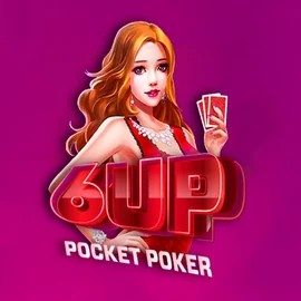 Logo of 6 Up Pocket Poker from FlipLuck at Regal Rush Casino
