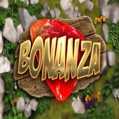 Bonanza slot logo by Big Time Gaming at Regal Rush CasinoBonanza