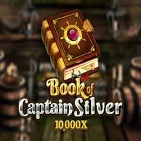 Book of Captain Silver slot logo by All41 Studios at Regal Rush CasinoBook of Captain Silver