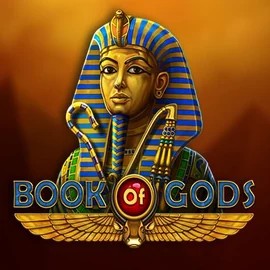 Logo of Book of Gods from BF Games at Regal Rush Casino