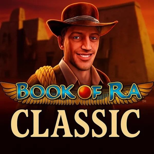 Slots logo of Book of Ra Classic from Novomatic at Regal Rush Casino