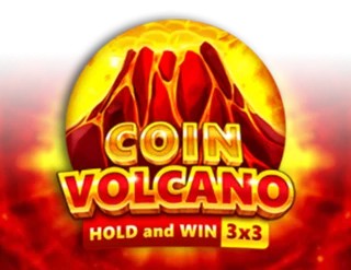 Logo of Coin Volcano from 3 Oaks Gaming at Regal Rush Casino