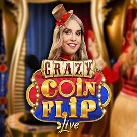 Try Crazy Coin Flip slot by Evolution on regalrush.eu.com – logo image