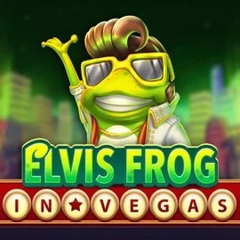 Elvis Frog In Vegas slot logo by BGAMING at Regal Rush Casino