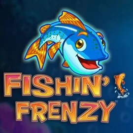 Fishin Frenzy slot logo by Blueprint Gaming at Regal Rush CasinoFishin Frenzy