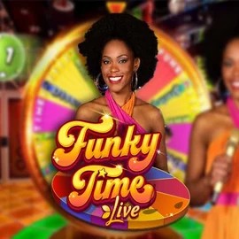 Funky Time by Evolution, showcased at regalrush.eu.com – game logo