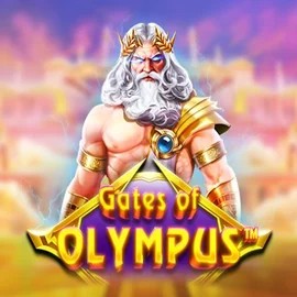 Gates of Olympus slot logo by Pragmatic Play at Regal Rush CasinoGates of Olympus