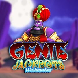 Genie Jackpots Wishmaker online game logo by Blueprint Gaming on regalrush.eu.com