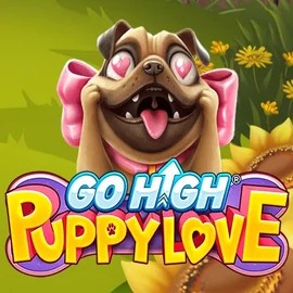 Official Slots logo: Go High Puppy Love by RubyPlay at Regal Rush Casino