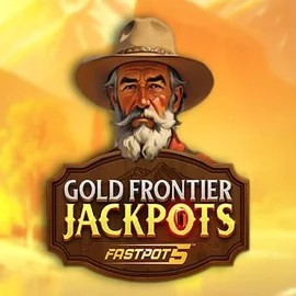 Gold Frontier Jackpots FastPot5 game by Yggdrasil – logo hosted on Regal Rush Casino