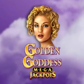 Official Jackpots logo: Golden Goddess Megajackpots by IGT at Regal Rush Casino