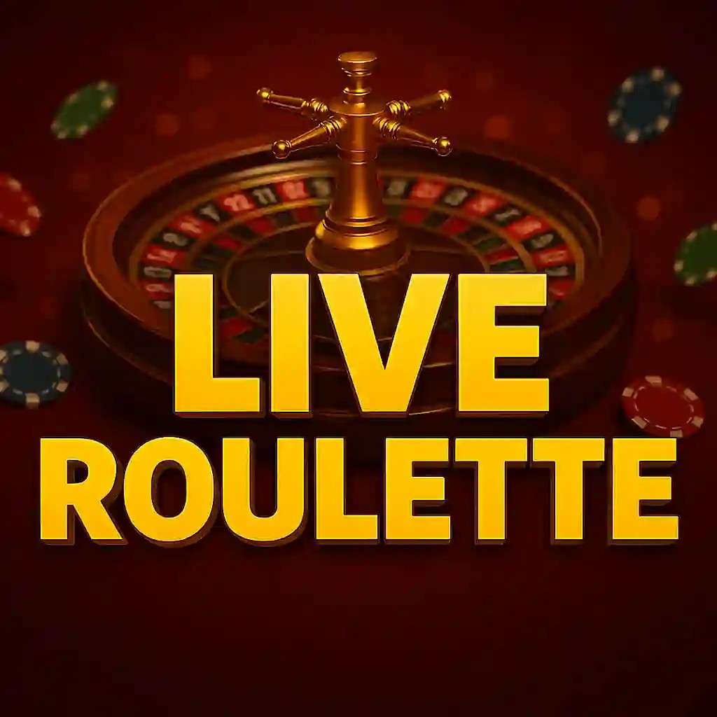 Official Live Casino logo: Live Roulette by Evolution at Regal Rush Casino