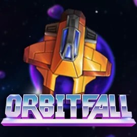 Logo of Orbitfall from ELK Studios at Regal Rush Casino