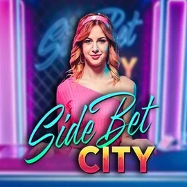 Side Bet City slot logo by Evolution at Regal Rush Casino