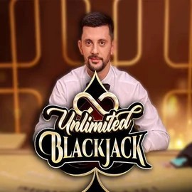 Unlimited Blackjack logo – Live Casino by Ezugi at Regal Rush Casino
